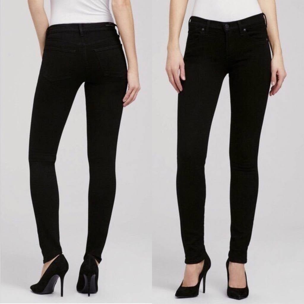 Citizens of Humanity Avedon Ultra Skinny Jeans Size 28 Charcoal Made in USA